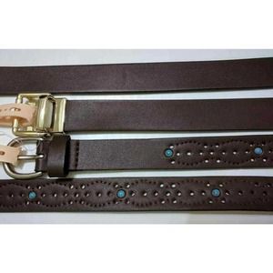 New NOT YOUR DAUGHTER'S JEANS NYDJ 1" Belt 2X 18W 20W - CHOICE Turquoise / Plain
